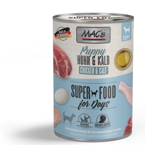 MAC's DOG Puppy Huhn & Kalb 400g