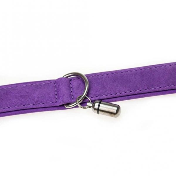 Karlie Halsband Buffalo aus Kalbsleder - Lila - 45 cm/22 mm – Bild 3