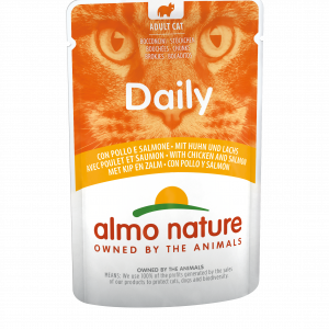 Almo Nature Cat Daily Huhn-Lachs 70gP