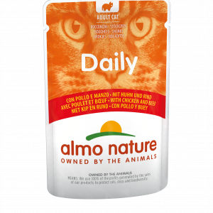 Almo Nature Cat Daily Huhn-Rind 70gP