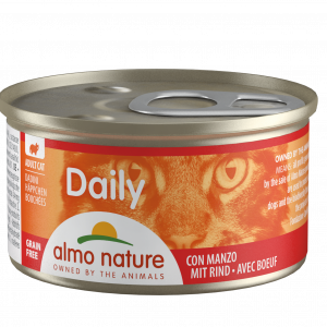 Almo Nature Cat Daily Würfel Rind 85gD