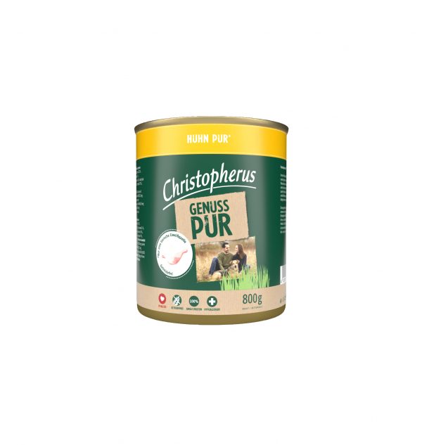 Christopherus Pur Huhn 800gD