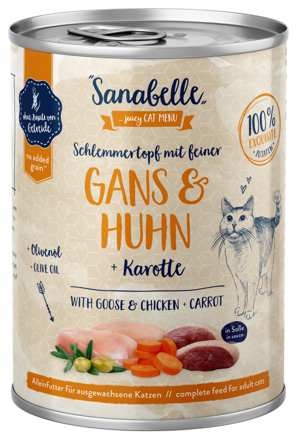Sanabelle Gans+Huhn 380gD