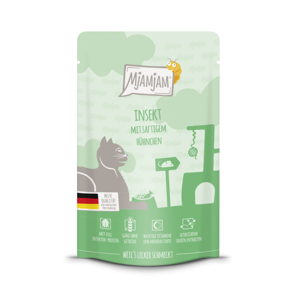 MjAMjAM Katze Insekt+Huhn125gP