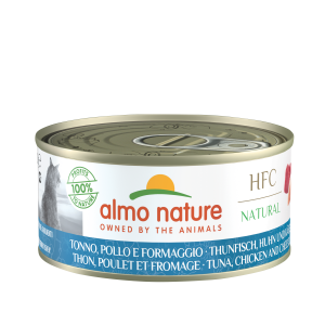 Almo Nature Cat Thunfisch+Huhn+Käse 150gD