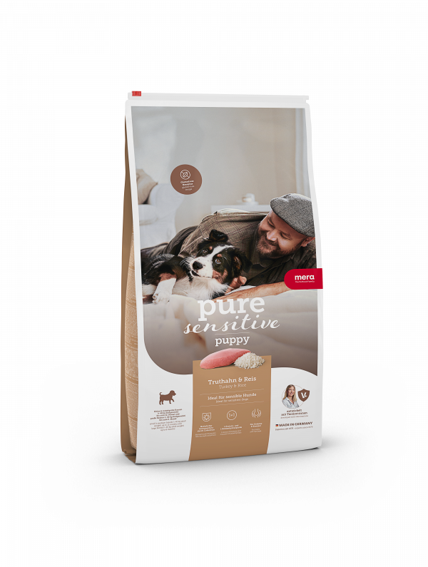Mera Dog Pure Puppy Turth+Reis 4kg