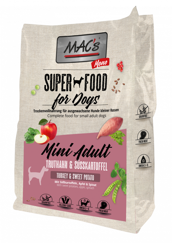 MAC's DOG Mono Mini Adult Truthahn 3 kg