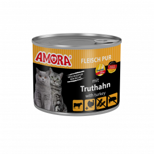AMORA Cat Pur Truthahn 200gD