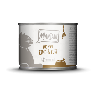 MjAMjAM Katze DUO Rind+Pute+Kürbis 200gD
