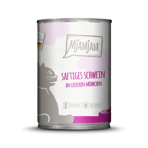 MjAMjAM Katze Schwein+Möhrchen 400gD