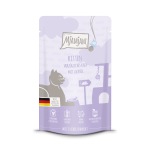 MjAMjAM Kitten Kalb+Laöl 125gP