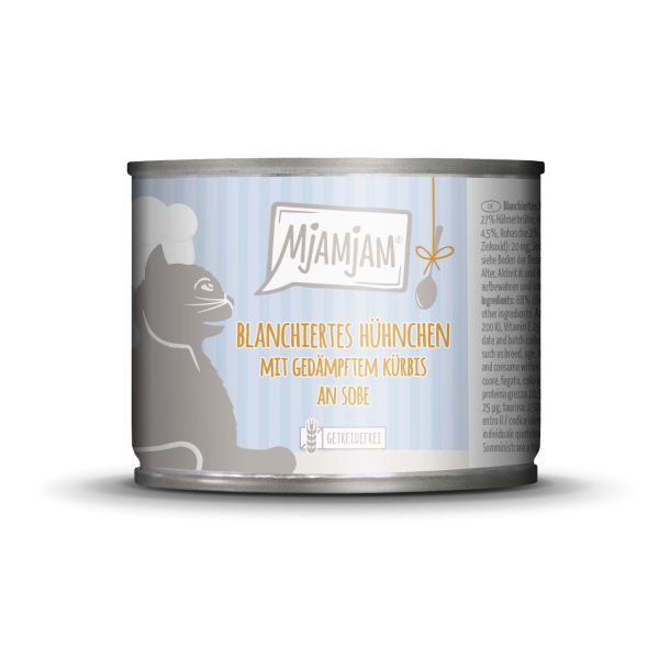 MjAMjAM Katze Huhn+Kürbi Soße 185gD