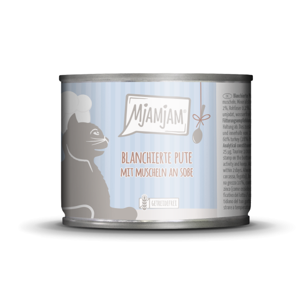 MjAMjAM Katze Pute+Musch Soße 185gD