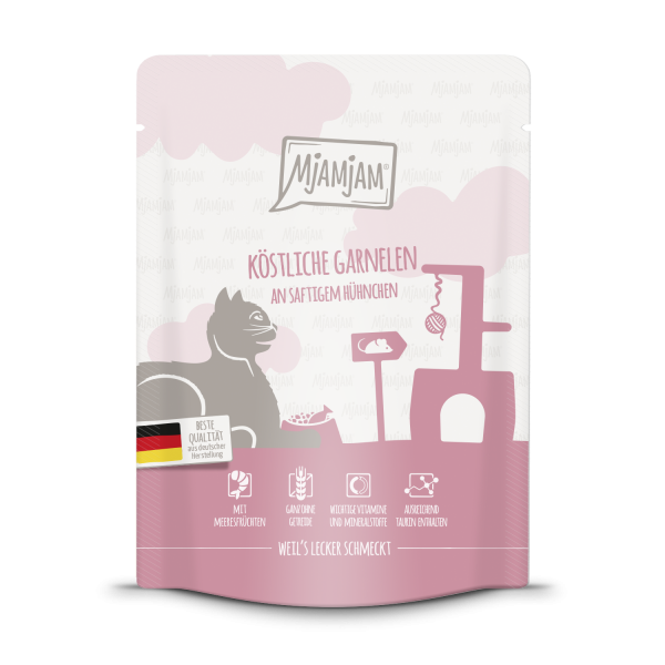 MjAMjAM Katze Garnelen+Hühnch 300gP