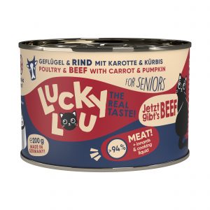 LuckyLou LS Senior Geflügel+Rind 200gD
