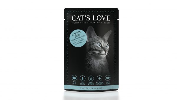 CATSLOVE Lachs Pur 85gP