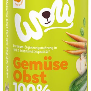 WOW PUR 100% Gemüs+Obst 400gD